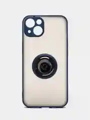 Синий чехол с кольцом для iPhone 12 Pro / 12 Pro Max / 13