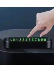 Табличка с номером телефона для автомобиля. Автовизитка для парковки