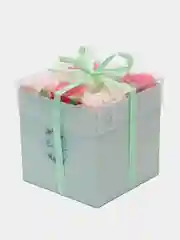 Мятный букет из вспененного мыла , подарок на Новый год маме,сестре,коллеге ,подарочный набор