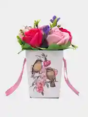 Золотой букет из вспененного мыла , подарок на Новый год маме,сестре,коллеге ,подарочный набор