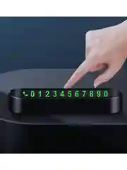 Табличка с номером телефона для автомобиля. Автовизитка для парковки