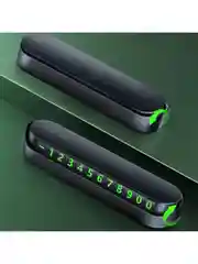 Табличка с номером телефона для автомобиля. Автовизитка для парковки