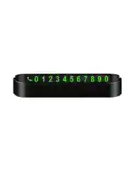 Табличка с номером телефона для автомобиля. Автовизитка для парковки