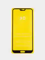 Черный защитное стекло 5D для Huawei P20 / Honor 10, Хуавей П20 / Хонор 10
