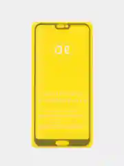 Черный защитное стекло 5D для Huawei P20 / Honor 10, Хуавей П20 / Хонор 10