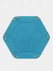 Синий dice Tray (Лоток для кубиков), коврик для дайсов, дайстрей, лоток для бросания кубиков днд