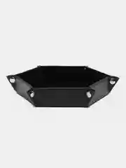 Черный dice Tray (Лоток для кубиков), коврик для дайсов, дайстрей, лоток для бросания кубиков днд