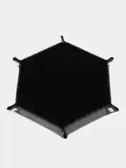 Черный dice Tray (Лоток для кубиков), коврик для дайсов, дайстрей, лоток для бросания кубиков днд