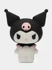 Черный фигурка Куроми, Май Мелоди разборная, сборная модель Kuromi, My Melody, Hello Kitty