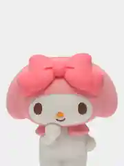 Розовый фигурка Куроми, Май Мелоди разборная, сборная модель Kuromi, My Melody, Hello Kitty