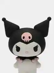 Черный фигурка Куроми, Май Мелоди разборная, сборная модель Kuromi, My Melody, Hello Kitty