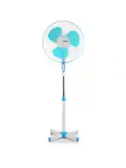 Синий вентилятор напольный Centek CT-5004, с поворотом