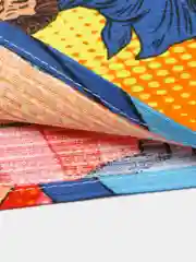 Золотой полотенце вафельное пляжное в размерах 60х150 см, 80 х 150, 100х150 см с яркими рисунками