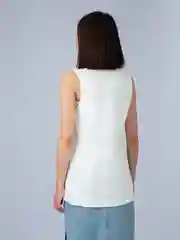 Белый жилет женский, классический