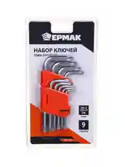 Набор ключей TORX-профиль 9 предметов (50х3 мм-125х9 мм)
