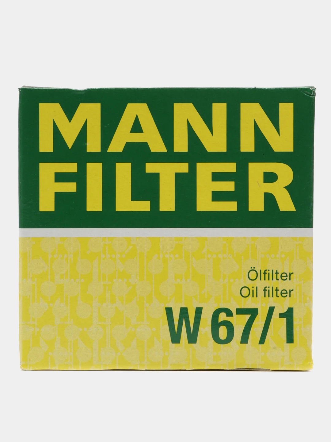 Фильтр масляный W 67/1 MANN-FILTER