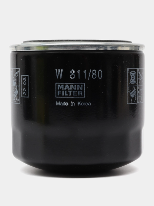 Фильтр масляный W 811/80 MANN-FILTER