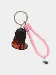 Розовый брелок для ключей