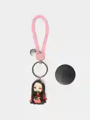 Розовый брелок для ключей