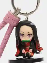 Розовый брелок для ключей