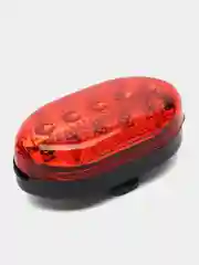 Комплект велосипедных фонарей на батарейках 5LED(100lm) 30м/5м, 2реж/7реж, IP44, 3AAA/2AA