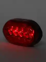 Комплект велосипедных фонарей на батарейках 5LED(100lm) 30м/5м, 2реж/7реж, IP44, 3AAA/2AA