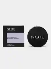 Розовый румяна компактные NOTE Cosmetique luminous silk compact blusher с эффектом сияния