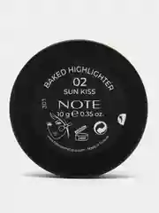 Коралловый хайлайтер запеченый NOTE Cosmetique baked highlighter