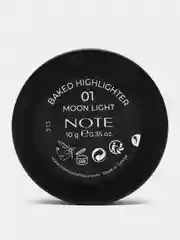 Бежевый хайлайтер запеченый NOTE Cosmetique baked highlighter