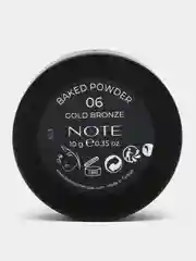 Карамельный пудра запеченая NOTE Cosmetique baked powder