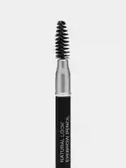 Тёмно-коричневый карандаш для бровей стойкий Открытый взгляд NOTE Cosmetique natural look eyebrow pencil