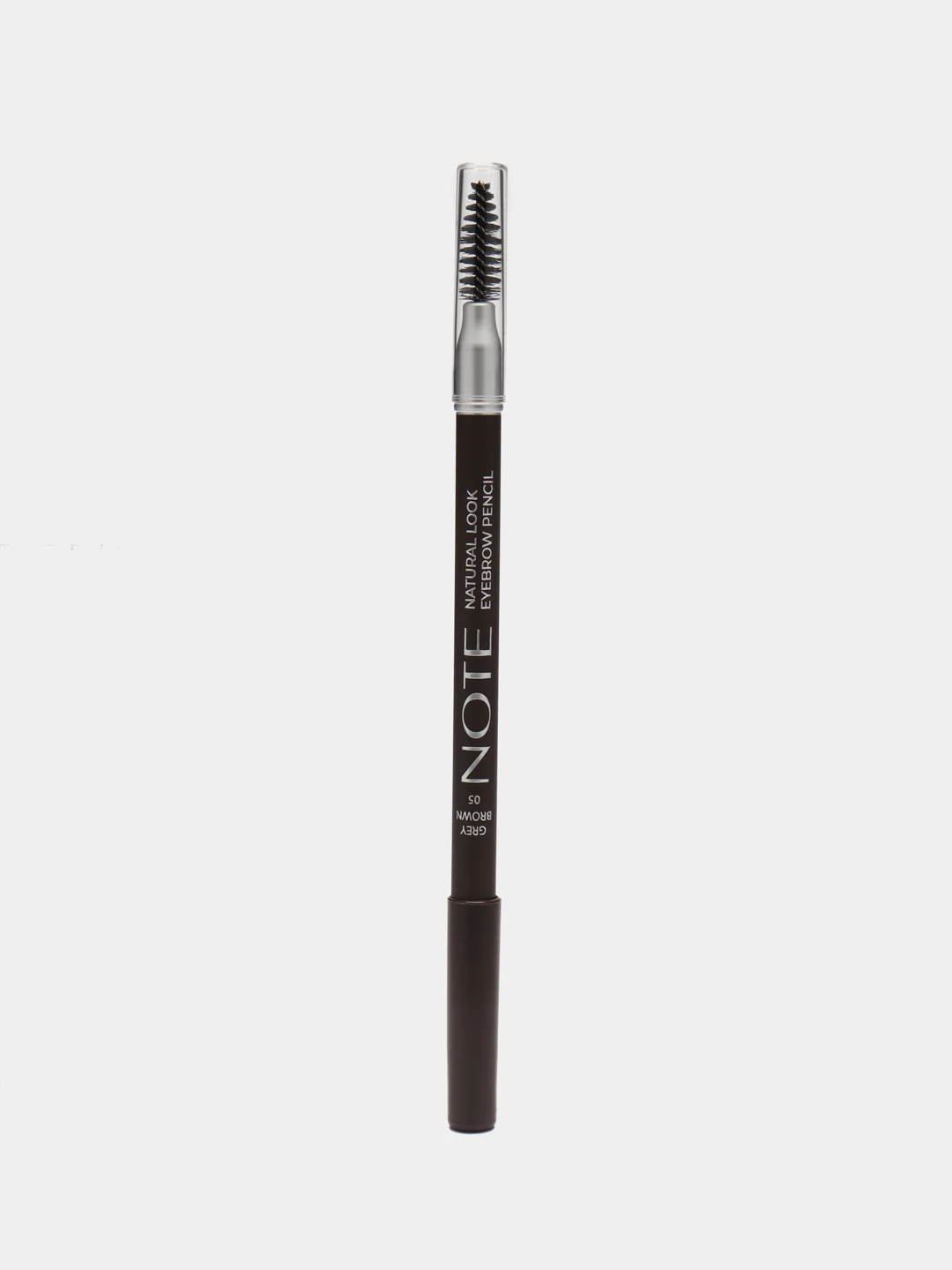 Коричневый карандаш для бровей стойкий Открытый взгляд NOTE Cosmetique natural look eyebrow pencil
