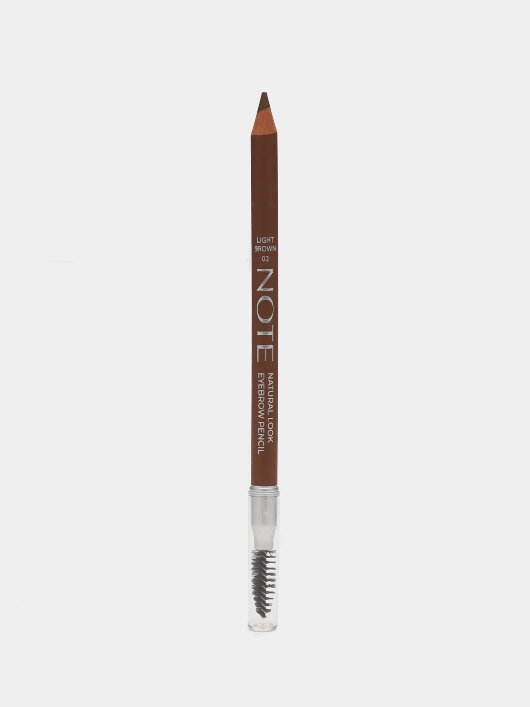 Бежевый карандаш для бровей стойкий Открытый взгляд NOTE Cosmetique natural look eyebrow pencil
