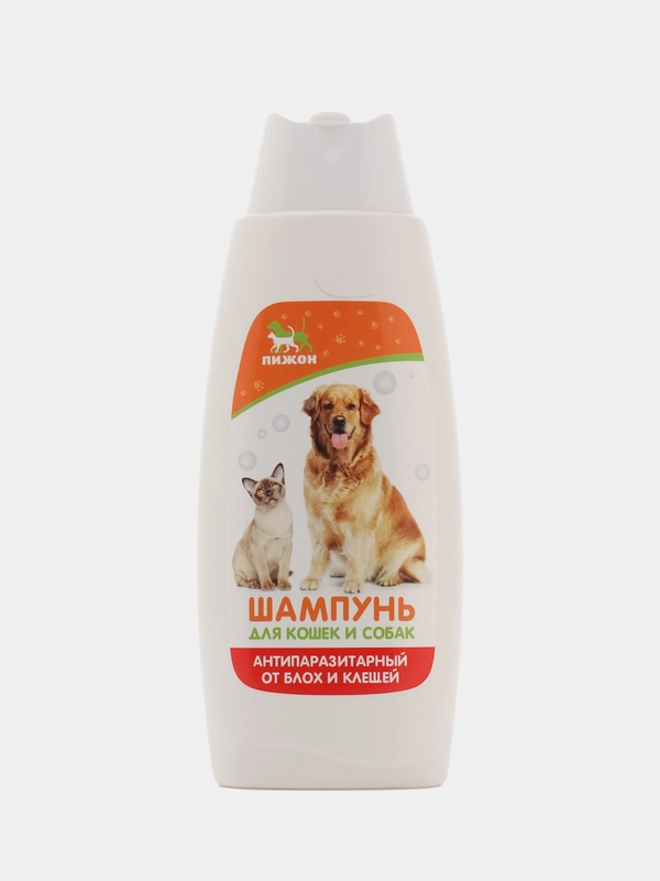 Шампунь антипаразитарный от блох и клещей, для кошек и собак