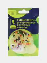 Разноцветный гидрогель для домашних растений и декора "Аквагрунт", 6 цветов