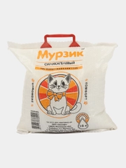 Наполнитель силикагелевый для кошек Мурзик силикагель, 10л/4кг