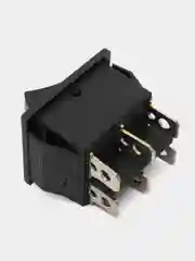 2 штуки / 5 штук Переключатель KCD4 15А 25*31мм (3 положения) черный выключатель клавишный