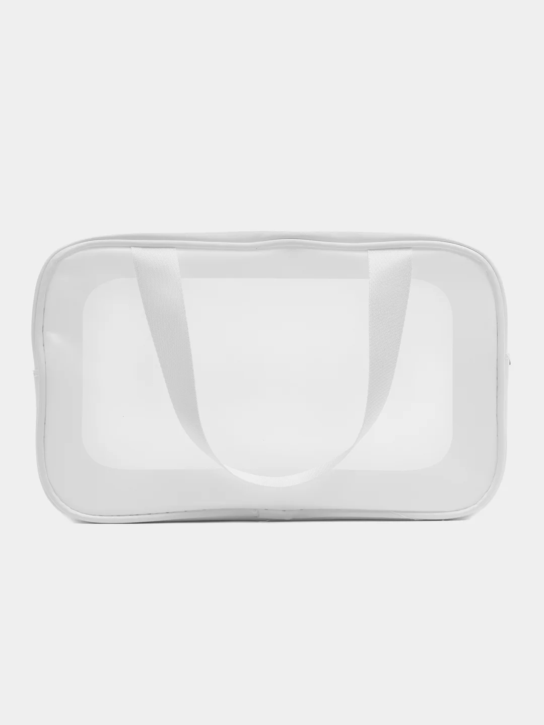 Белый сумка-косметичка органайзер Washbag для бассейнов, душа, лекарств (водонепроницаемая)