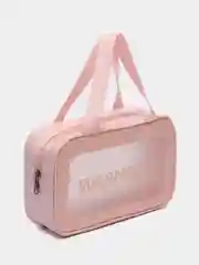 Розовый сумка-косметичка органайзер Washbag для бассейнов, душа, лекарств (водонепроницаемая)