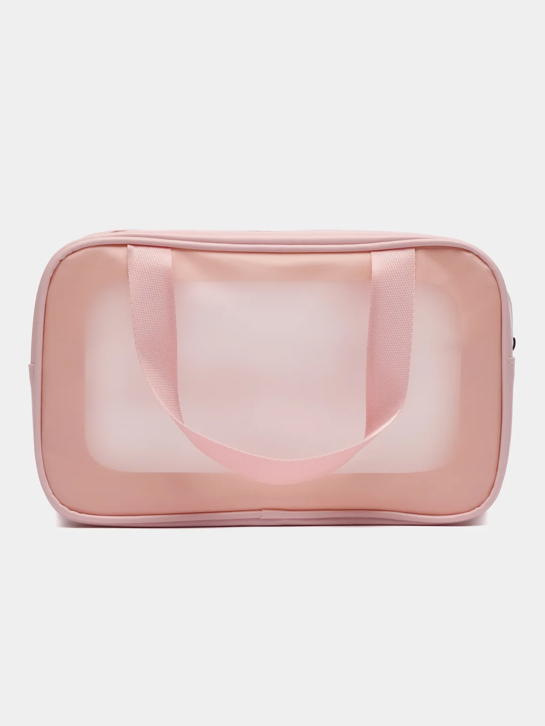 Розовый сумка-косметичка органайзер Washbag для бассейнов, душа, лекарств (водонепроницаемая)