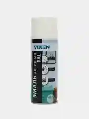 Белый эмаль аэрозоль, универсальная, алкидная, VIXEN, RAL 9003, белая, 520 мл
