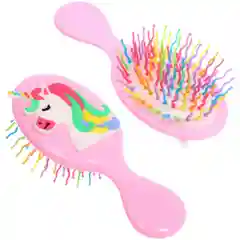 Расчёска массажная детская ,разноцветные зубчики, 13,8*6см
