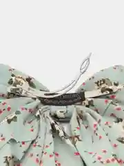 Белый бант для волос, на заколке