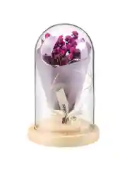 Светильник - цветочная композиция, 15 см, 3хLR1130, 4 цвета