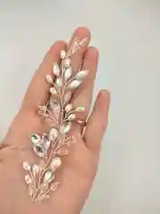 Молочный украшение на мусульманский платок веточка на Никах