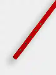 Бежевый ошейник для собак, одинарный, натуральная кожа