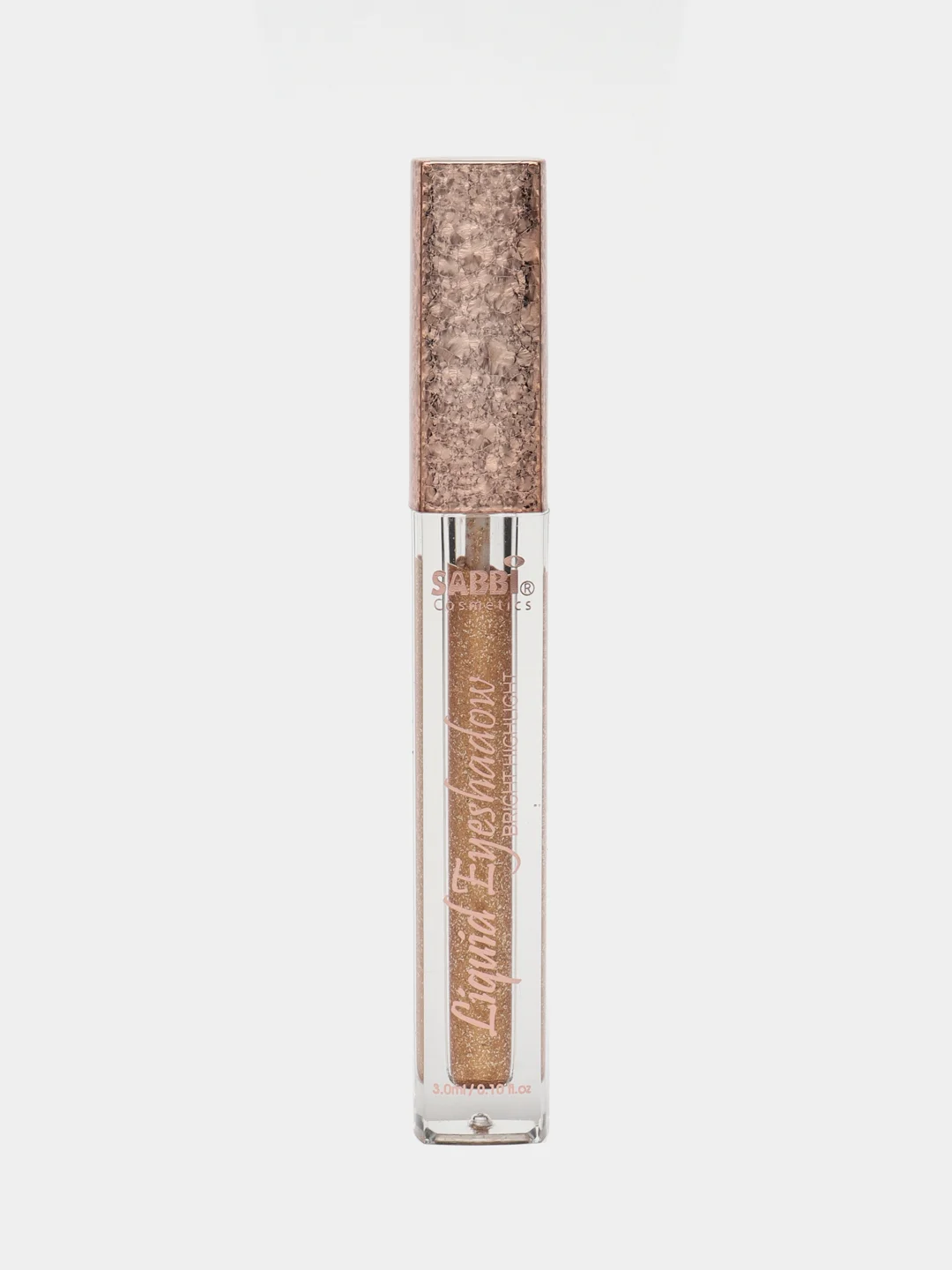 Светло-коричневый тени для глаз Liquid Eyeshadow, жидкие, с блестками