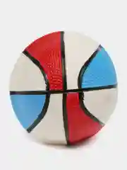 Белый мяч баскетбольный детский (14см)