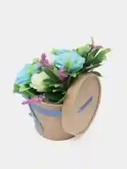 Голубой букет из мыла,мыльных роз,подарочный набор, подарок учителю,коллеге