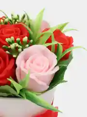 Алый букет из мыла,мыльных роз,подарочный набор, подарок учителю,коллеге